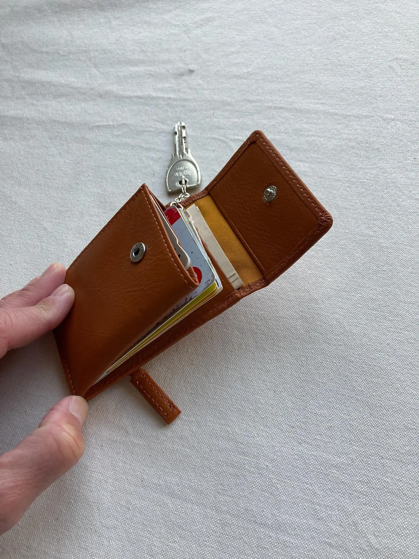 カードサイズ大でちょっとしたお出かけにちょうどいいコンパクト...