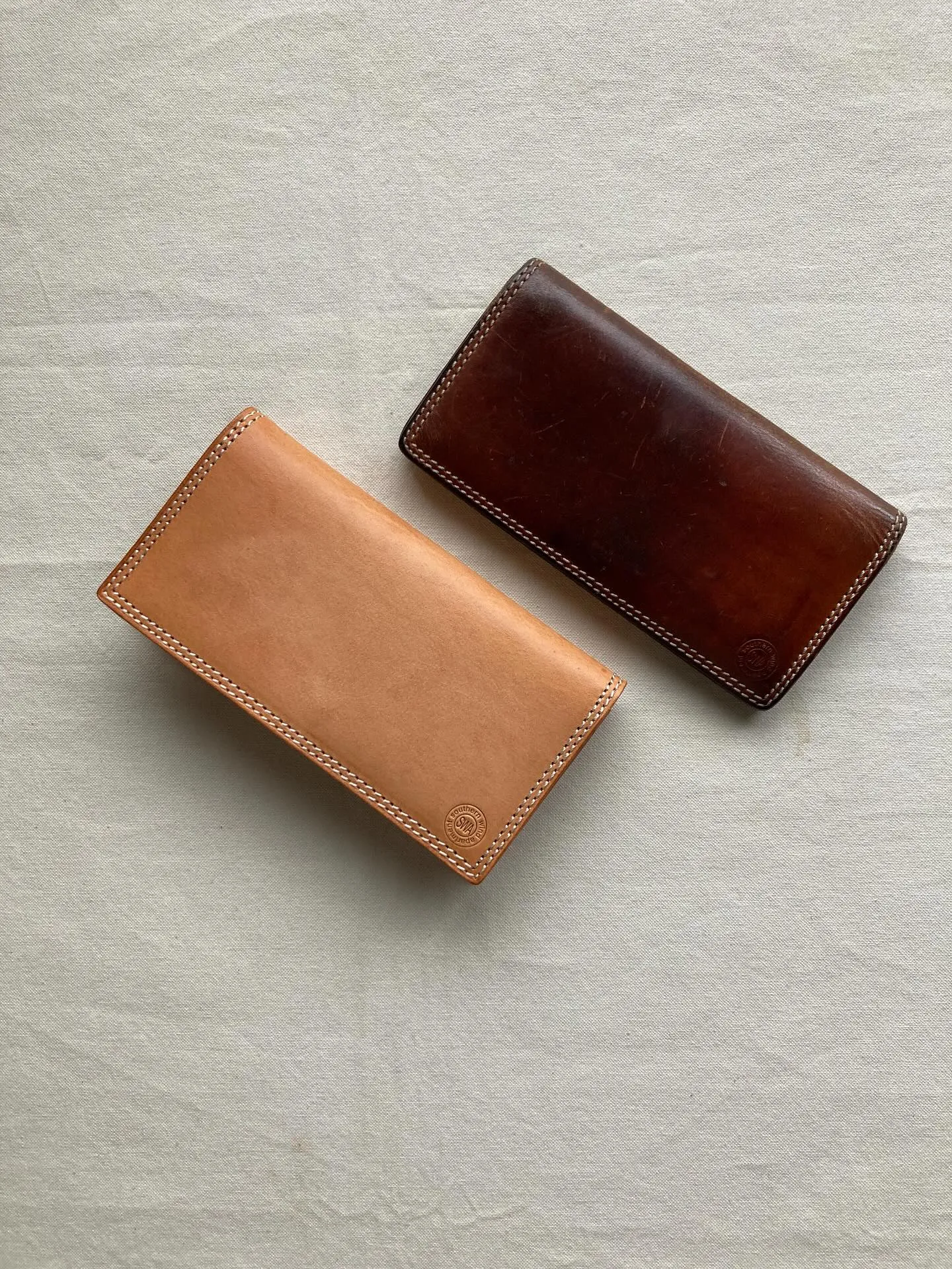 イタリアンタンナー、モンタナ社のリオという革を使用しましたウ...